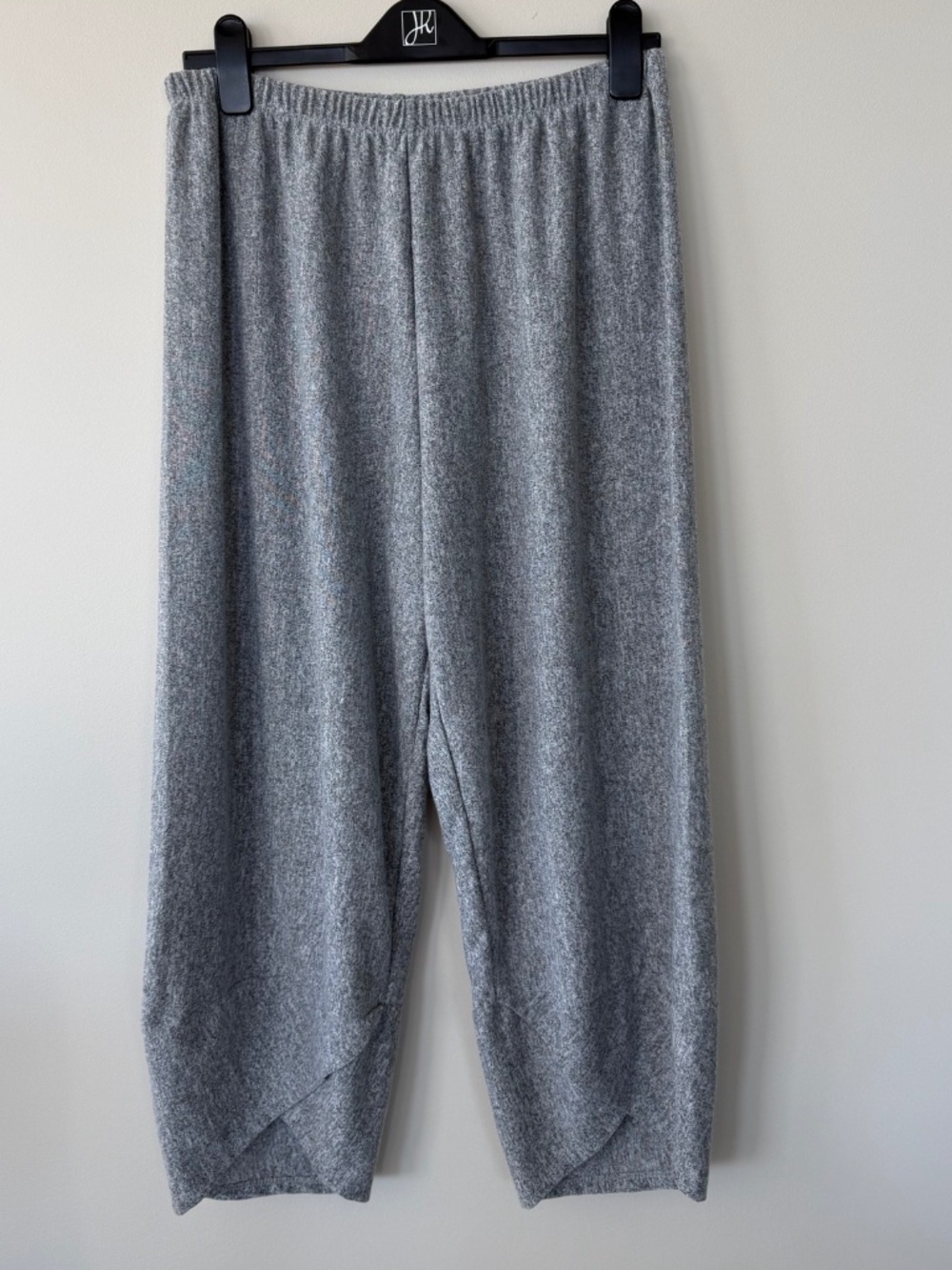 NWT Inoah Grey Balloon Pants Large Artsy Boutique Lagenlook Pull-On Style - Picture 3 of 7